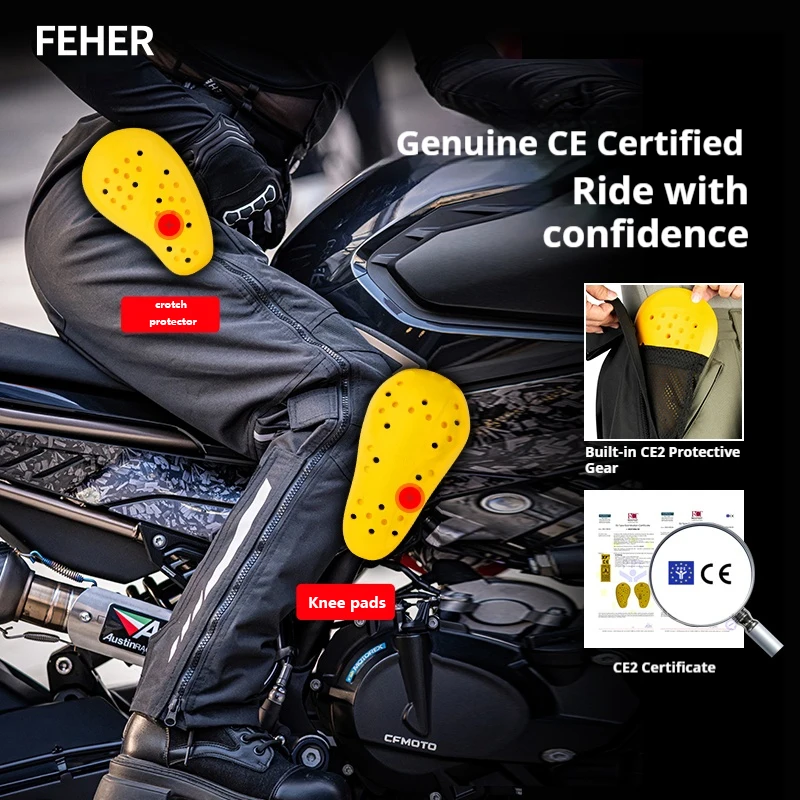 A-Pro Pantaloni Cordura Tessuto Moto Impermeabile Termaca Sfoderabile Touring Uomo 30 A-Pro Pantaloni Cordura Tessuto Moto Impermeabile Termaca Sfoderabile Touring Uomo 30