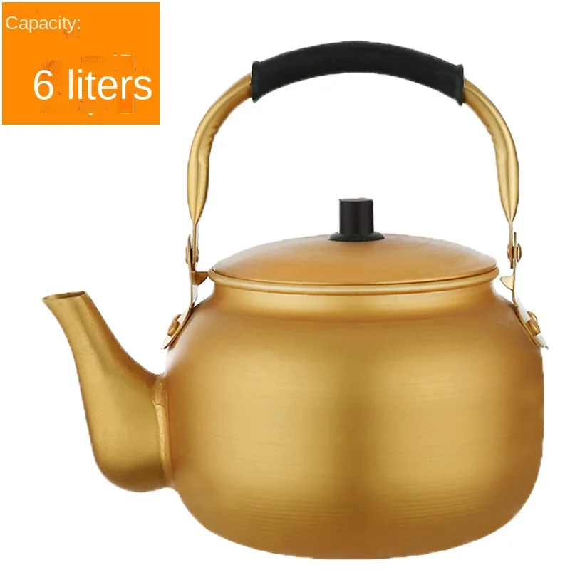 Gold Aluminum Kettle Household Large Capacity Kettle Gas Stove