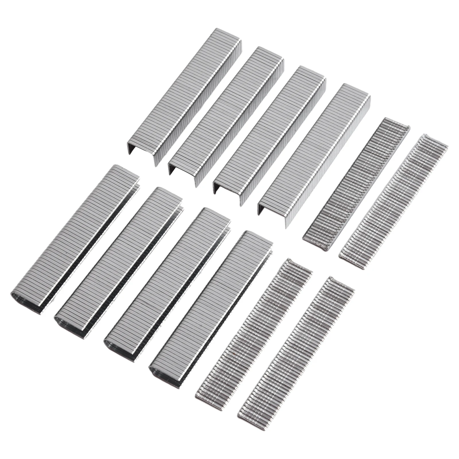 

Staple Nails 600 Pcs For DIY For Woodworking Silver Spares Steel Practical To Use Brand New Excellent Service Life