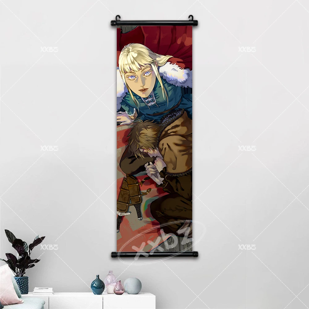 Vinland Saga Anime Wall Art: Thorfinn & Askeladd Decor Canvas Poster