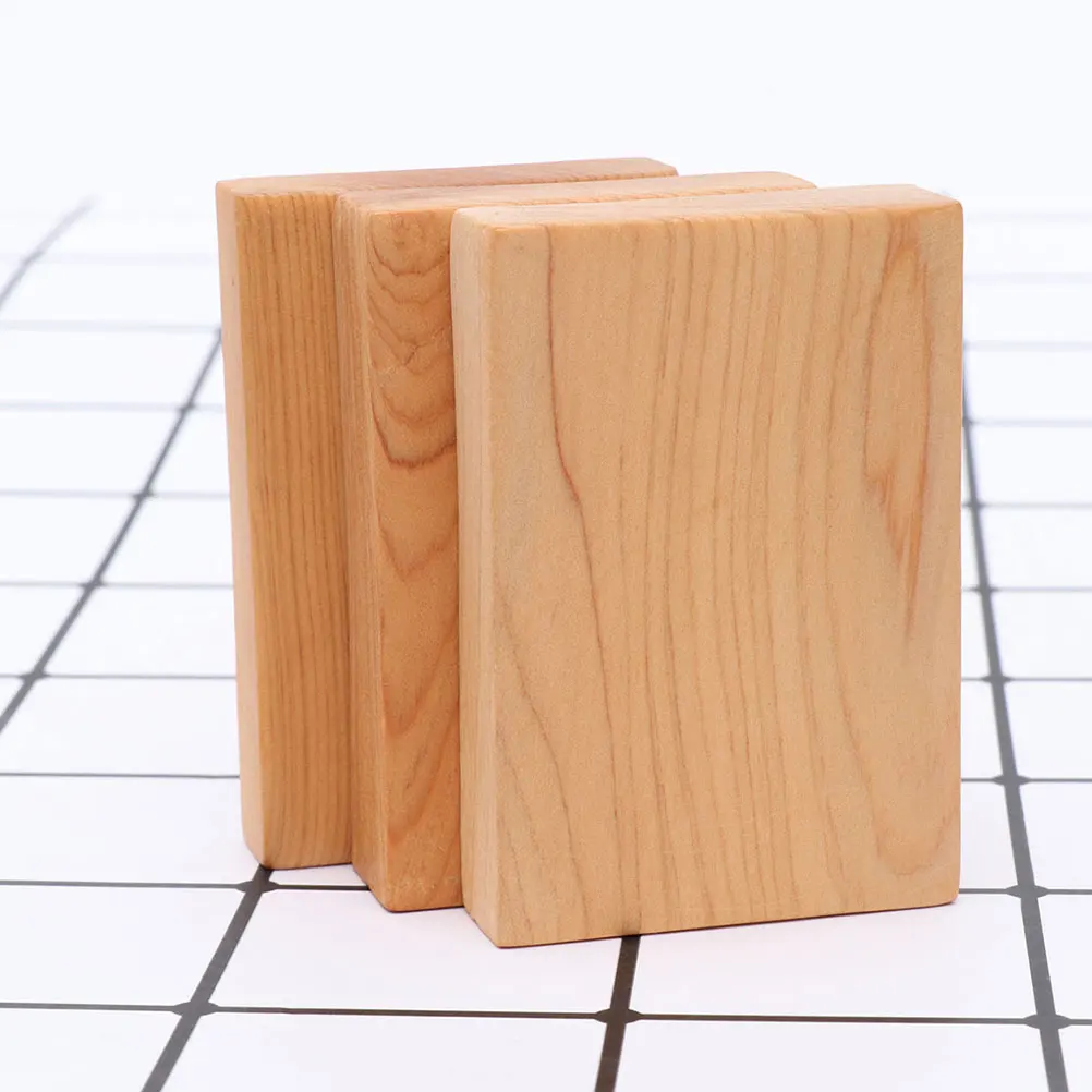 wood block unfinished wood block wood cutout craft wood block wood craft 1