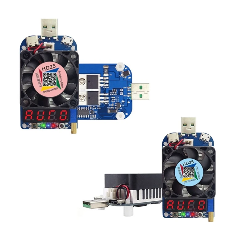

Новый триггер QC2.0 QC3.0 Электронный USB нагрузочный резистор разрядный аккумулятор тестирование регулируемое напряжение тока