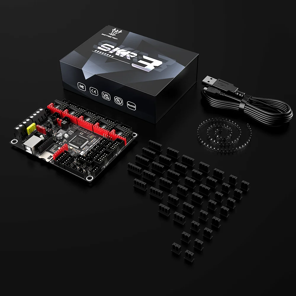 Bigtreetech Skr Placa-mãe Tmc2209 Tmc5160 Atualização Btt Skr V1.4 Turbo Peças de Impressora 3d para Ender v2 Ender5 Raspberr Faça Você Mesmo Kit - Imagem 6