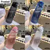 Sports Transparent Water Bottle 780ml Portable Gym Travel Clear Leakproof Drinking Bottle Frosted Bottle 5