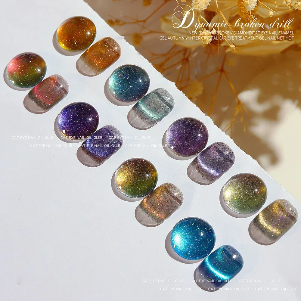 

8 мл Блестящий Гель-лак для ногтей кошачьи глаза Профессиональный долговечный гель для ногтей продукт для дизайна ногтей