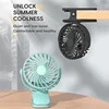 Mini clamp small fan, USB charging, 360 degree rotatable three speed speed controller suitable for outdoor and indoor use 1