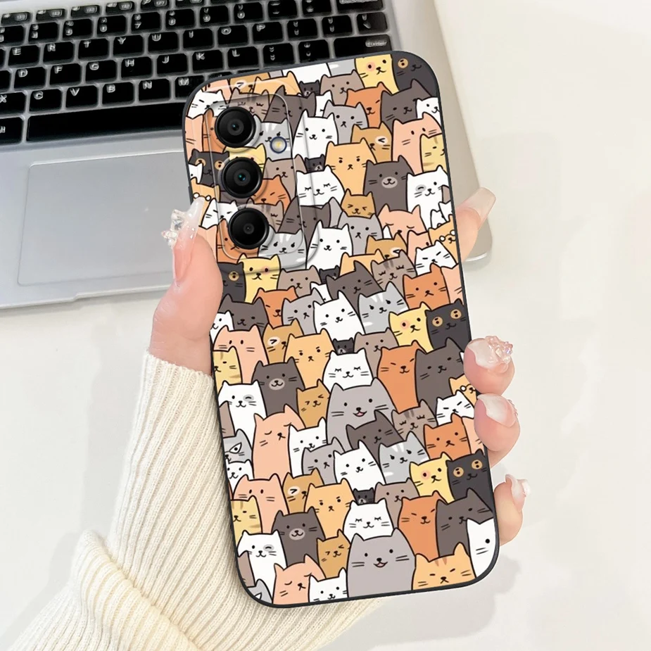 Cute Cat Dinosaur Cartoon Phone Case - Durable Soft Shell Cover