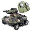 Car Boat Tank 3-In-1 Amphibious RC Battle Tank Dual Mode Switch Shooting Water Integrated Bottom Waterproof Electric Kids RC Toy 6