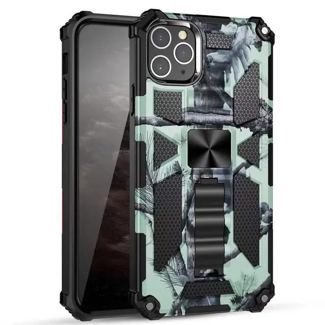 Air Hybrid Armor Military Grade Camouflage Case with Built-in Kickstand