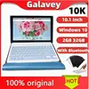 Hot Sales 10.1 Inch 10K 32bit Windows 10 2GB DDR+32GB ROM Tablet With Bluetooth Keyboard Case Z3735F 1280 x 800IPS Quad Core 1