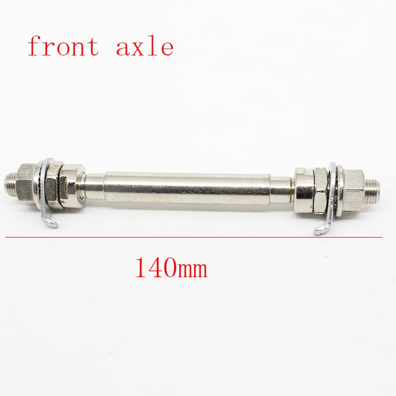 14CM 18CM Bicycle Wheel Hub Axle Front Rear Bearing Solid Shaft Bicycle Front/rear Axle Lever Bike Repair Tool Accessories bicycle ball bearing bicycle wheel hub bearings