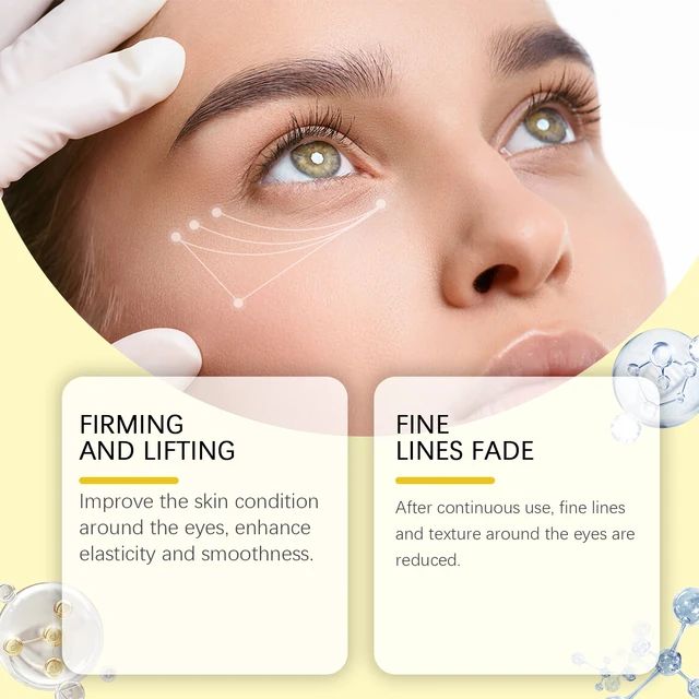 Bee Venom Eye Cream Remove Dark Circles Lightening Anti Eye Bag Puffiness Firming Skin Fade Fine Lines Nourish Lifting Skincare 3