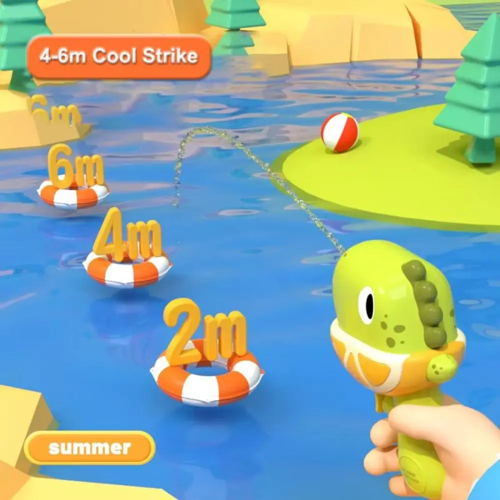 Press Type Animal Water Spray Handheld Easy To Fill Bath Fountain Dinosaur Plastic Water-Sprinkling Festival Sprinkler