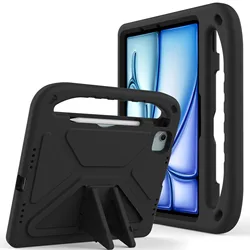 Durable Kids EVA Tablet Case with Stand and Handle - Shockproof, Non-Toxic Full Body Protection for Honor Pad X8 10.1 (JGST Black)