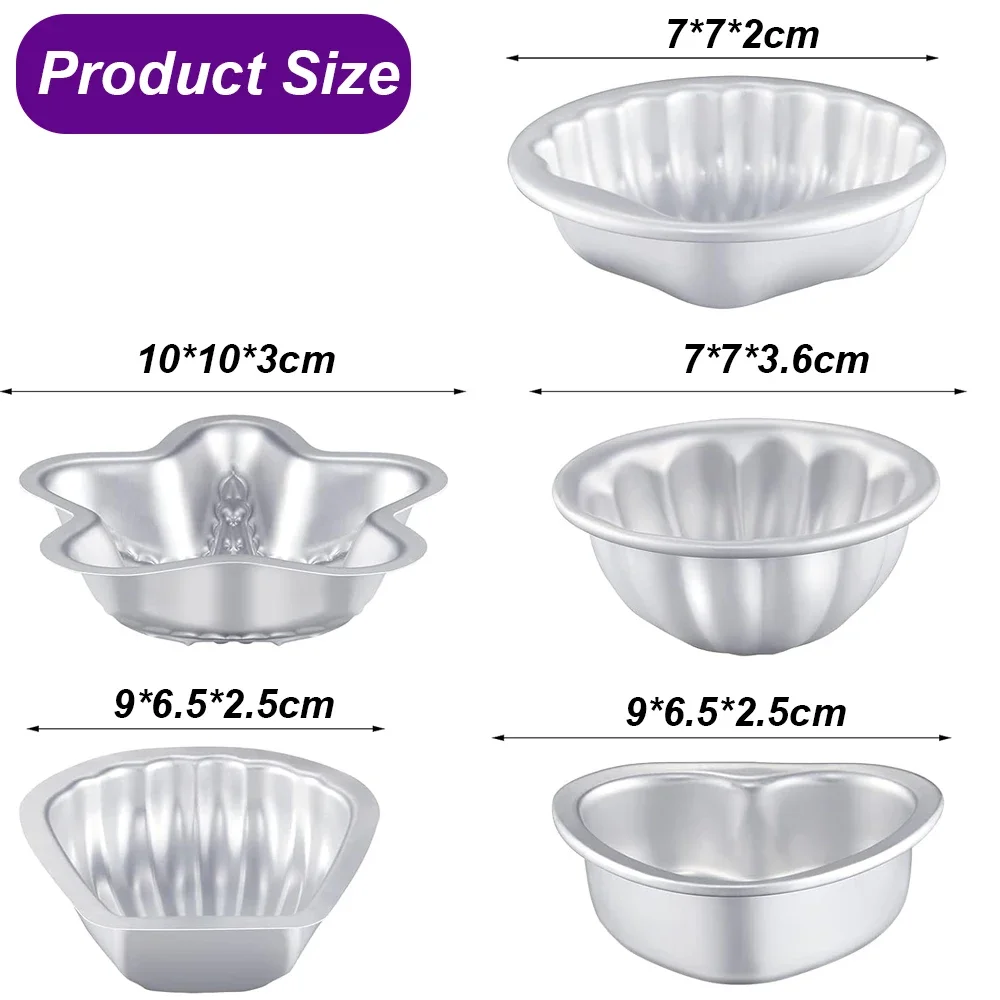 Soap Molds Bath Bomb Mold 4PCS/Set Bath Bomb Molds Aluminum Alloy Ball Sphere Soaps Candle Cake Baking Mold for Craft DIY Handicrafts Making Supplies