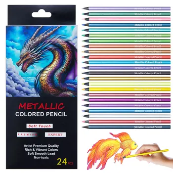 Metallic Colored Pencil Set 1