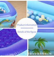 1M bébé piscines gonflables piscine piscines d'eau enfants baignoire extérieure intérieure jeu d'eau fête pour enfants garçons filles chien 3