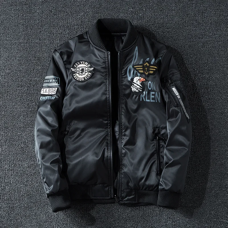 Men's Bomber Jacket for Spring Autumn