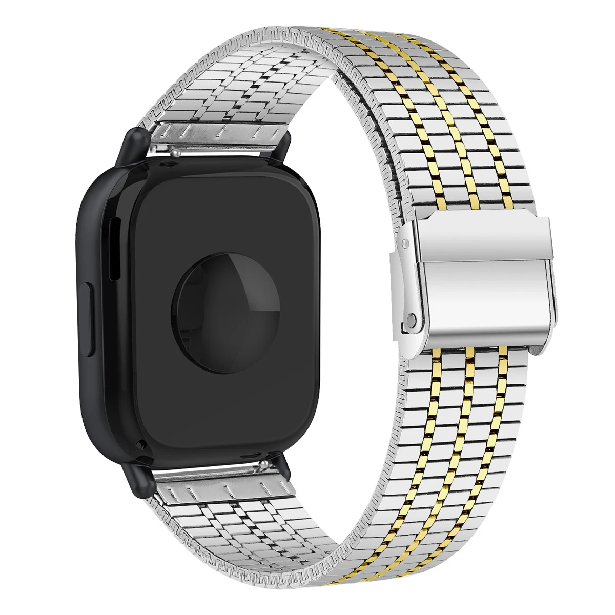 Premium Metal Stainless Steel Strap for Smartwatches - Elegant Watchband Bracelet
