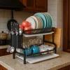 Household Bowl Rack Kitchen Dish Bowl Drainer Storage Shelf Multi Layer Countertop Dish Drying Rack Tableware Organizer Cupboard 4