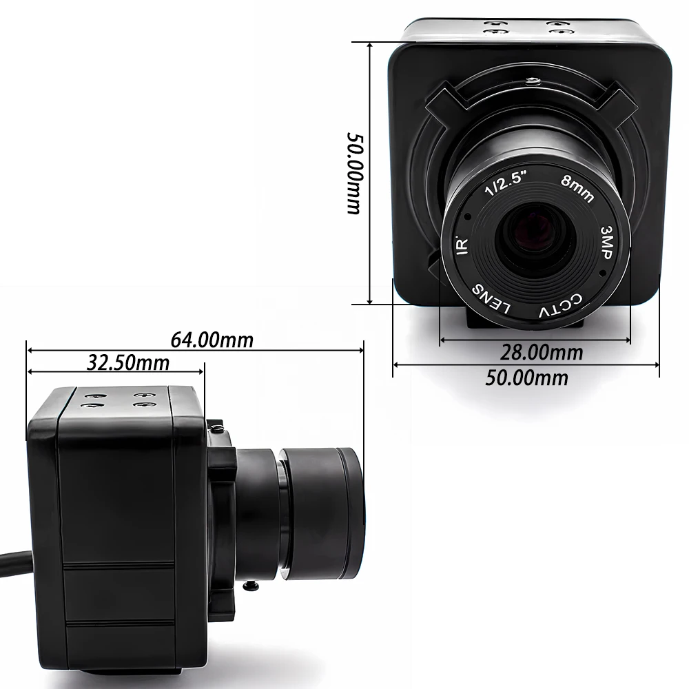 20X Zoom IP Camera 1080P 60FPS 1/2.8" IMX307 CMOS With 5-50mm Varifocal Lens Sup