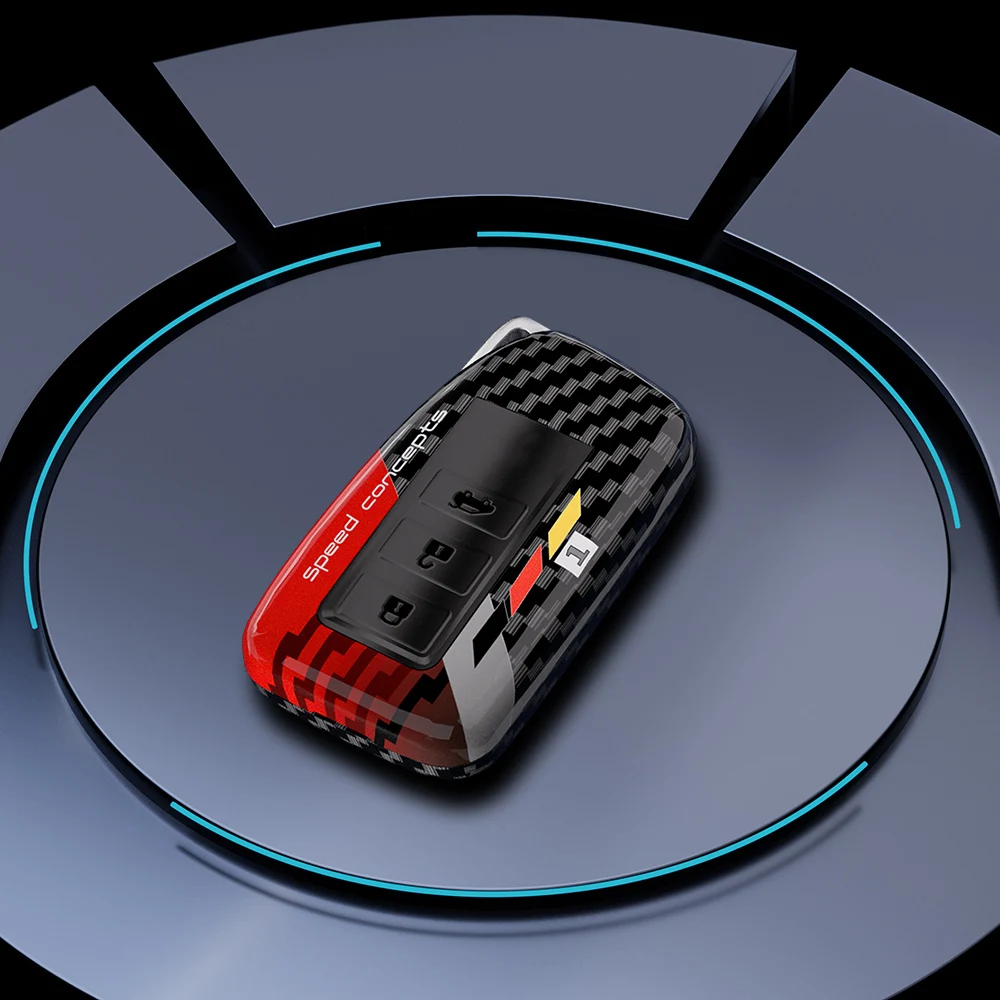 Graffiti Car Key Fob Cover Case Shell Holder