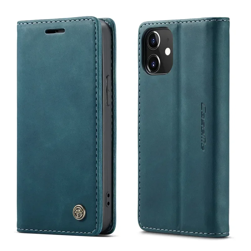 Premium Magnetic Flip Leather Wallet Case with Card Holder