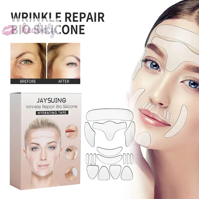 

Reusable Face Wrinkle Remover Tapes Anti-Wrinkle Face Forehead Cheek Chin Sticker Anti Aging Face Skin Lifting Patches Tape