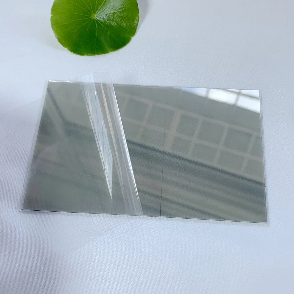 145x85mm DIY Projector Heat Insulation Lens HD Brighten Polarizer Film Thermal Polarized Glass Yellow Screen Burned Repaire