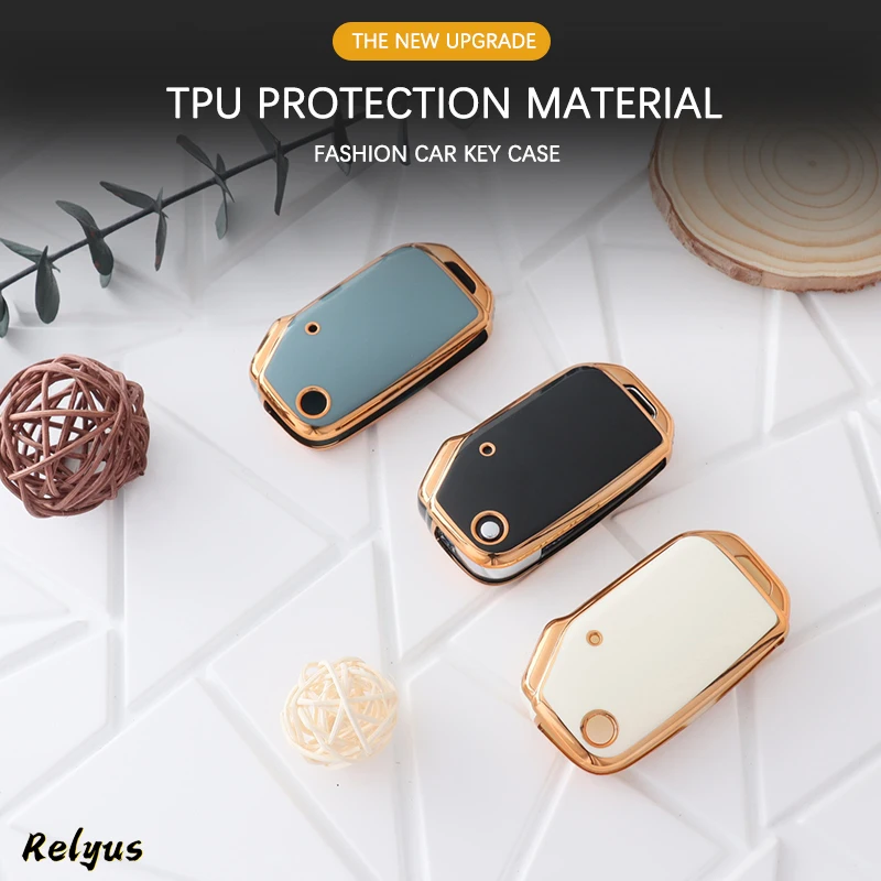 Custodia Protettiva Per Chiave Auto In Tpu Morbido Alla Moda Per Kia Sportage Ceed Xceed Sports K5 Seltos 2019-2023 Accessori Senza Chiave