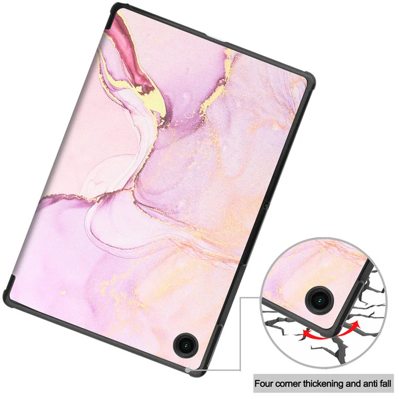 Sleek Protective Smart Case for Galaxy Tab A8, S5E, S6 Lite, and A7 Tablets - 2022 Edition