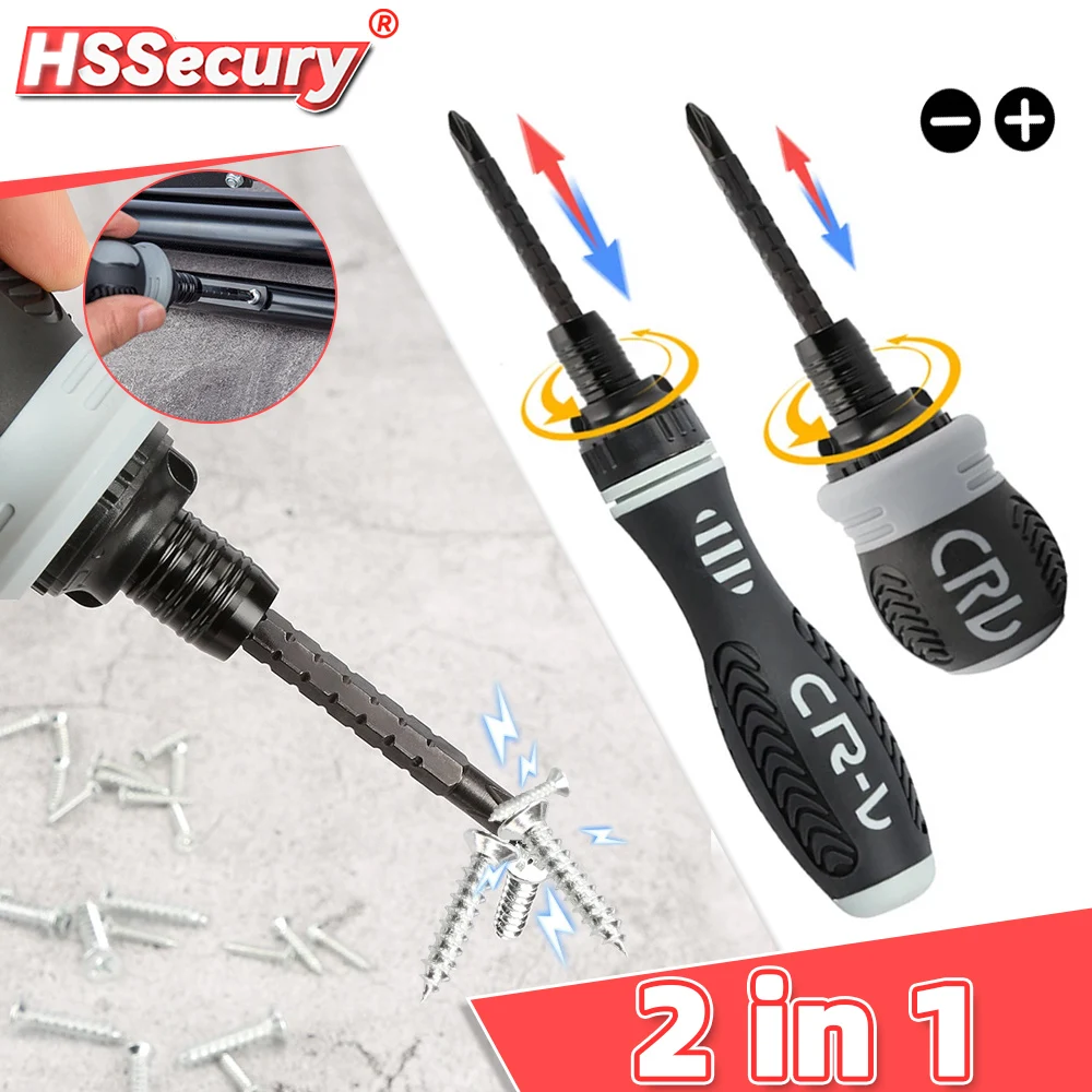 Precision Screwdriver Set Magnetic Screwdriver Set Screwdriver Set Magnetic Screwdriver Bits Magnetic Screwdriver Bit Set Magnetic Screwdriver Dual-purpose Ratchet Screwdriver Head Telescopic Phillips Screwdrivers 2in1