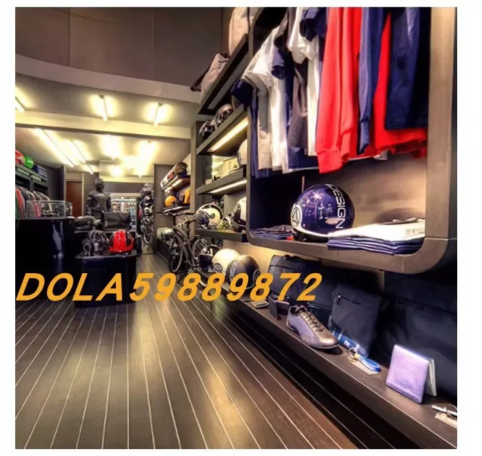Outdoor Bike Shop Equipment Display Rack Motorcycle Helmet Bicycle Safety Hat Storage Shelf Motorcycle Gear Accessories