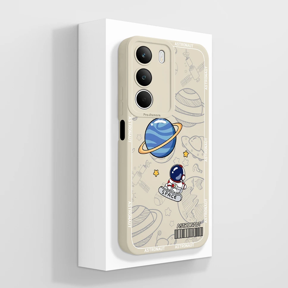 Lovely Flowers Pattern Shockproof Phone Case - Full Protection Cover