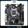 H61 Motherboard LGA 1155 DDR3 Memory 16GB M-ATX Desktop Mainbord For LGA1155 Socket  Core i3 i5 i7 CPU HDMI VGA Main Board 1