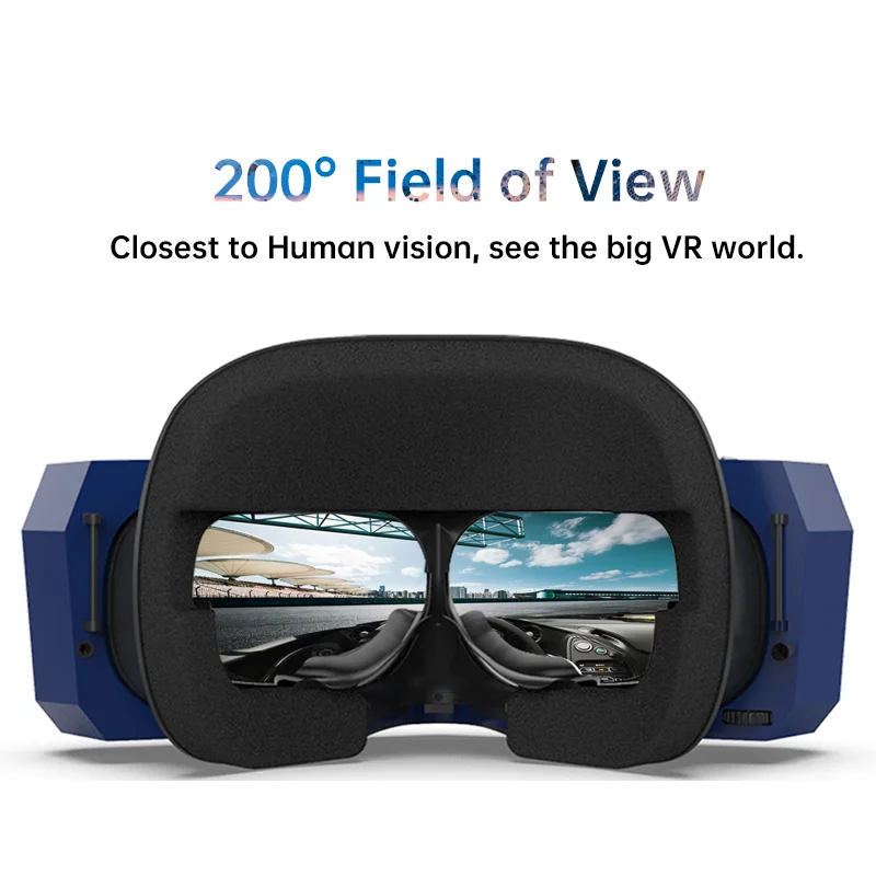 Original pimax 8k plus vr óculos inteligentes realidade virtual