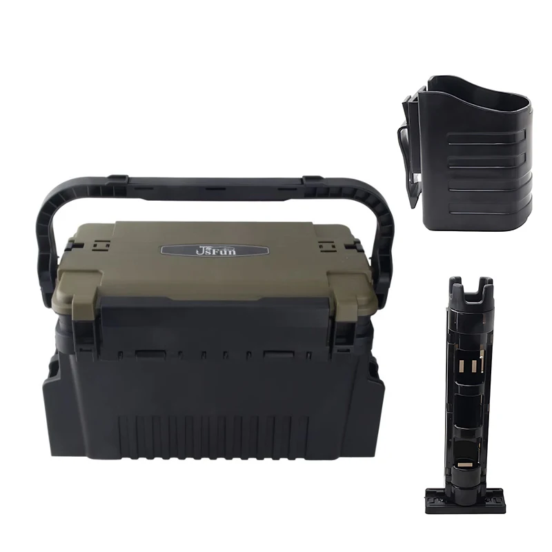 

S/L Large Fishing Box Organizer Multi-function Lure Live Fish Bucket Thickening Storage Box Fishing Accessories Tackle Box Pesca