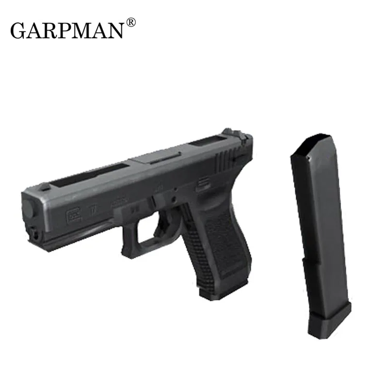 1:1 G17/18 Pistol Gun 3D Paper Model Magazine 3D Puzzles Handmade Weapon Papercraft Toy with 3d paper model paper jigsaw puzzle