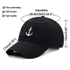 Men's Baseball Cap Women's Soft Washed Cotton Anchor Embroidery Dad Hat Sport Golf Caps For Man Sun Hats Dropshipping 6