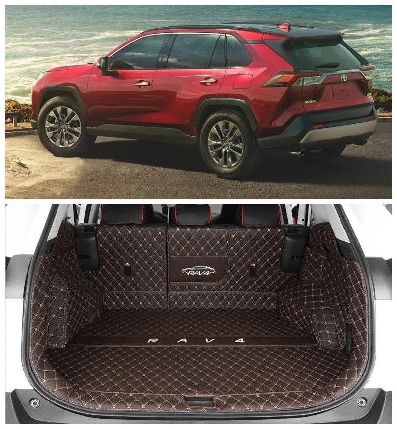 For Toyota Rav4 2020 2021 2022 Full Rear Trunk Tray Liner Cargo Mat