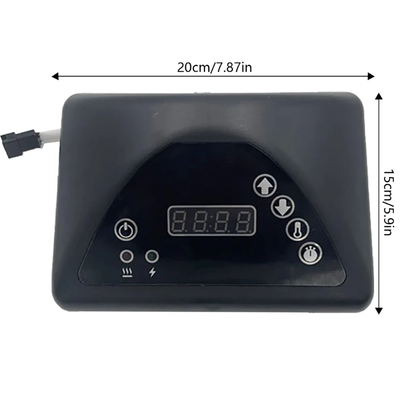 Digital Electric Smoker Control Panel Replacement for MB20071317 9907160014 images - 6
