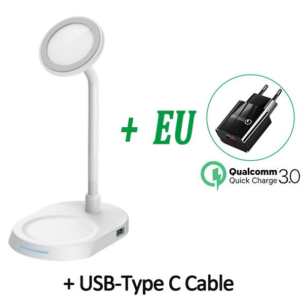 Magnetic Wireless Charger For iPhone 12 13 Pro Max Desktop Phone Stand Qi Fast Wireless Charger For Airpods Xiaomi Samsung