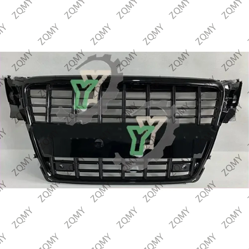 

With/Logo For Audi A4/A4L 2009 2010 2011 2012 Car Front Bumper Grille Centre Panel Styling Upper Grill (Modify S4 style)