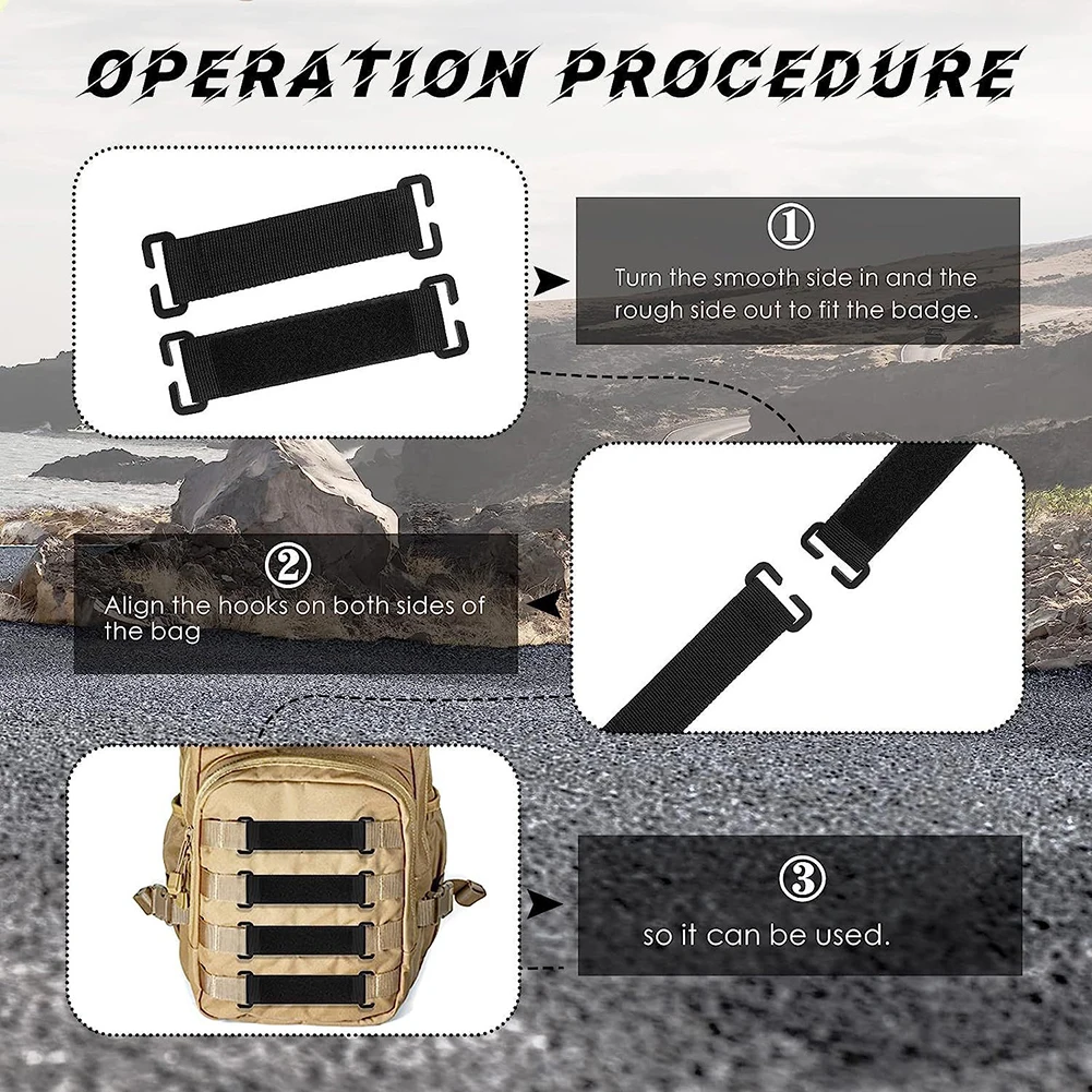 Molle Patch Panel Loop Panel Molle Strips for Attaching Patches Patch Holder