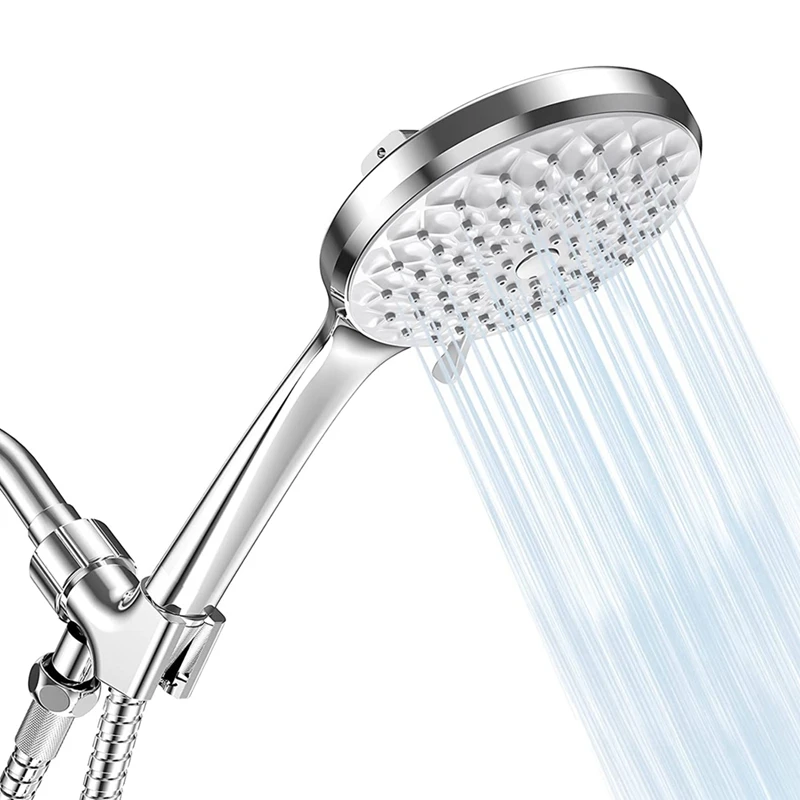 Shower Head With 59Inch Hose,High Pressure Hand Held Showerhead, 6