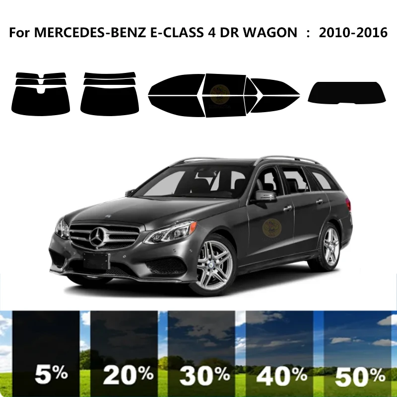 

Precut nanoceramics car UV Window Tint Kit Automotive Window Film For MERCEDES-BENZ E-CLASS S212 4 DR WAGON 2010-2016