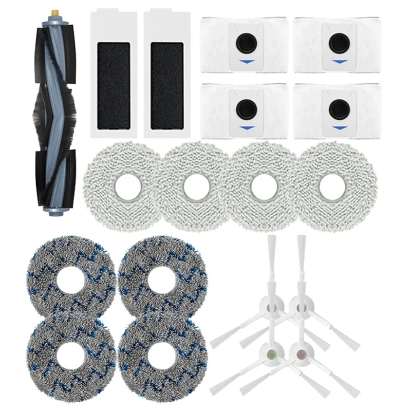 Per Ecovacs Deebot T20 Omni/T20/T20 Max/T20 Pro Spazzola Laterale Principale Mop Cloth Hepa Filter Dust Bag Sostituzione
