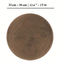 Velvet Elastic Round Chair Bar Stool Cover Slipcover Protector Stretch Modern Anti-dirty Universal Stool Cover Home Chairs 2