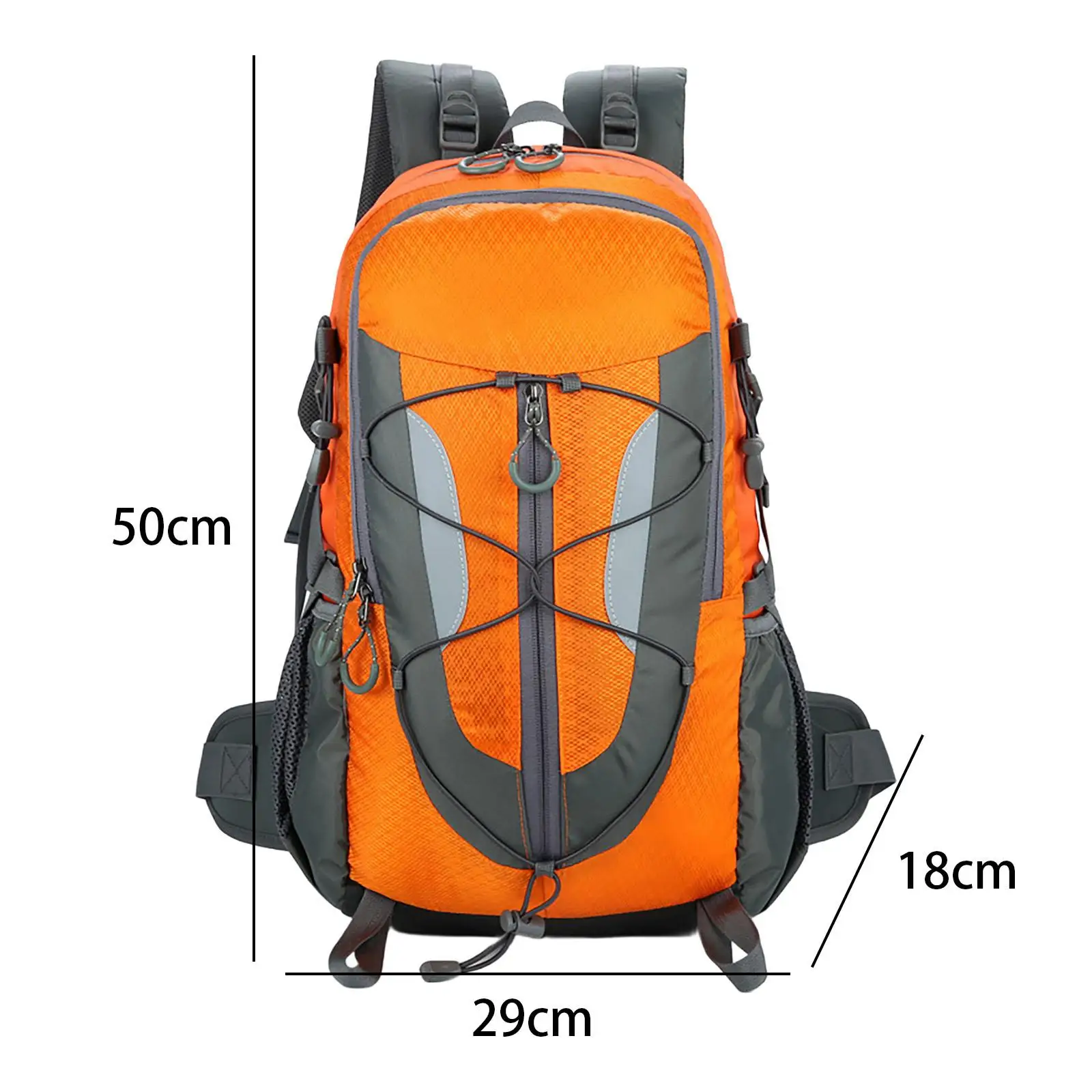 Hiking Backpack Camping Rucksack Travel Backpack Adjustable Outdoor Daypack 30L for Running Climbing Survival Mountaineering