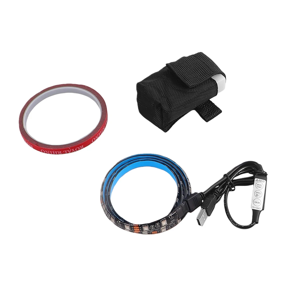 Scooter Safety Night Light LED Strip Multiple Color For Xiaomi M365 1s Pro Pro2 MI3 Electric Scooter Flashlight Lamp